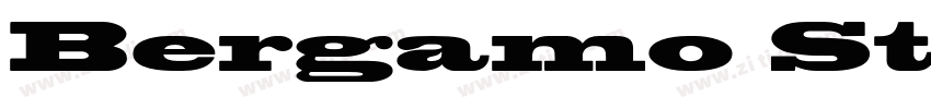 Bergamo Std字体转换